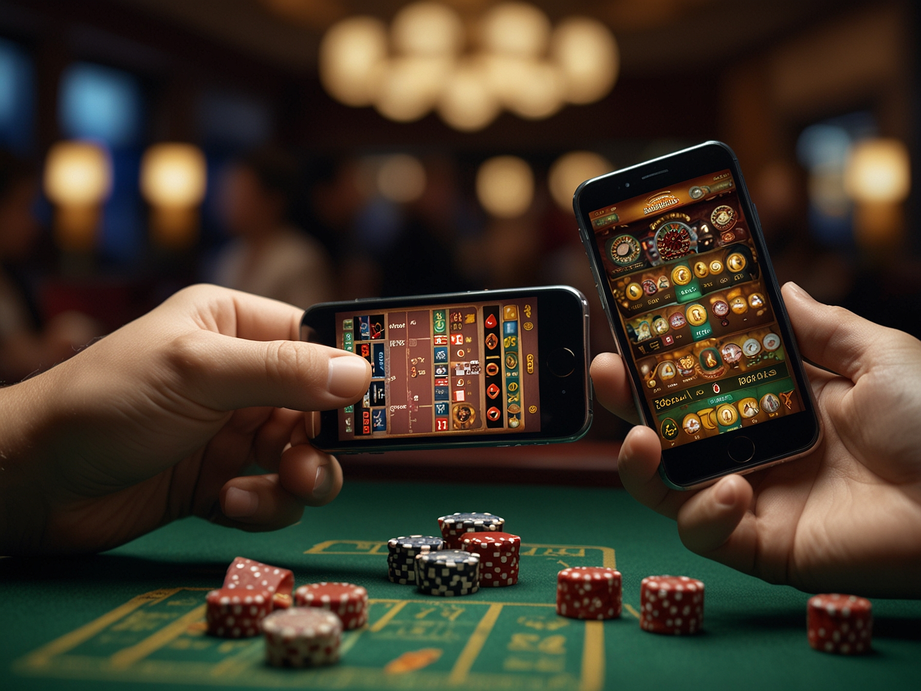 Vista de la versión móvil del sitio